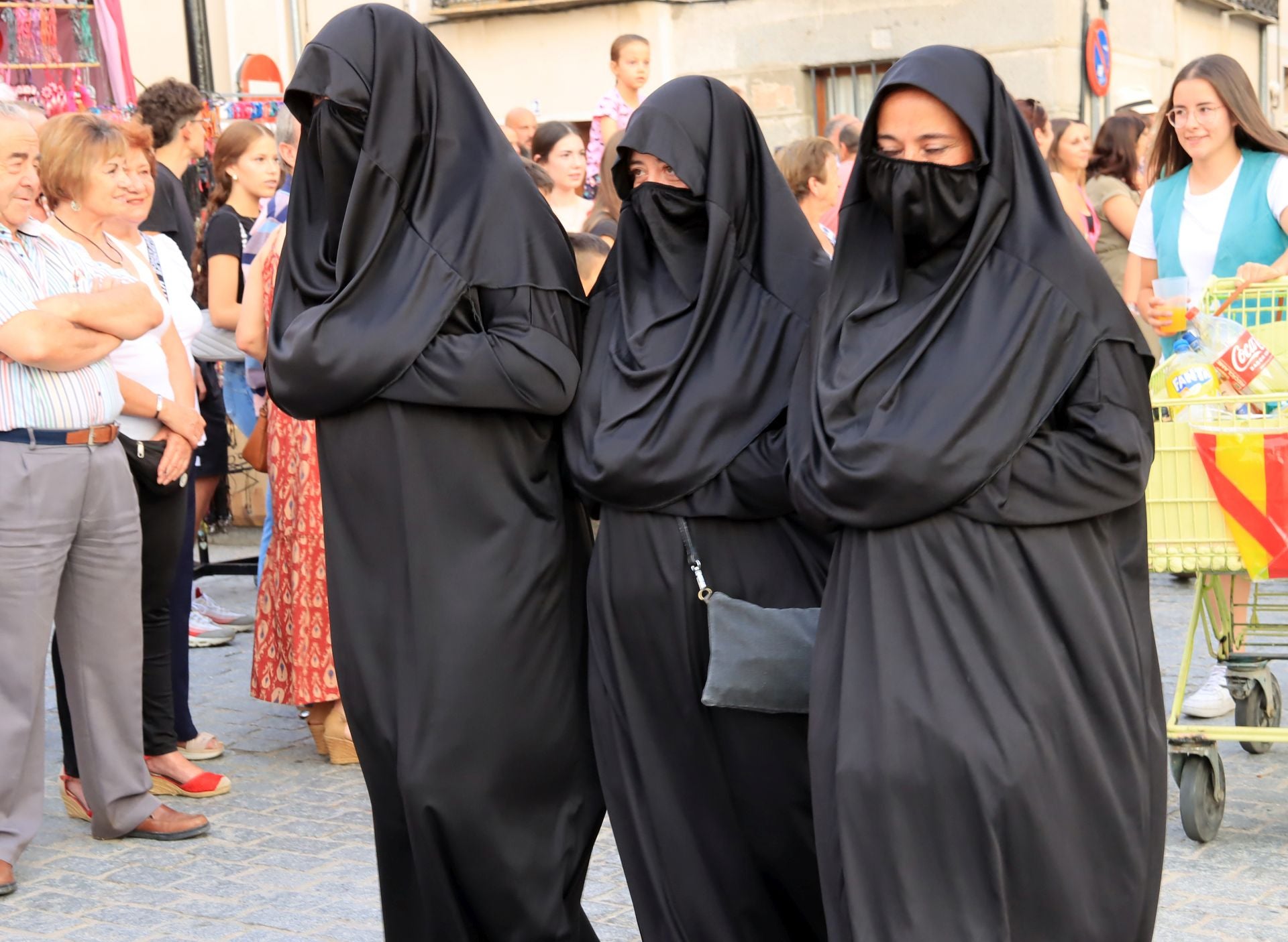 Fotografías del comienzo de las fiestas en Villacastín