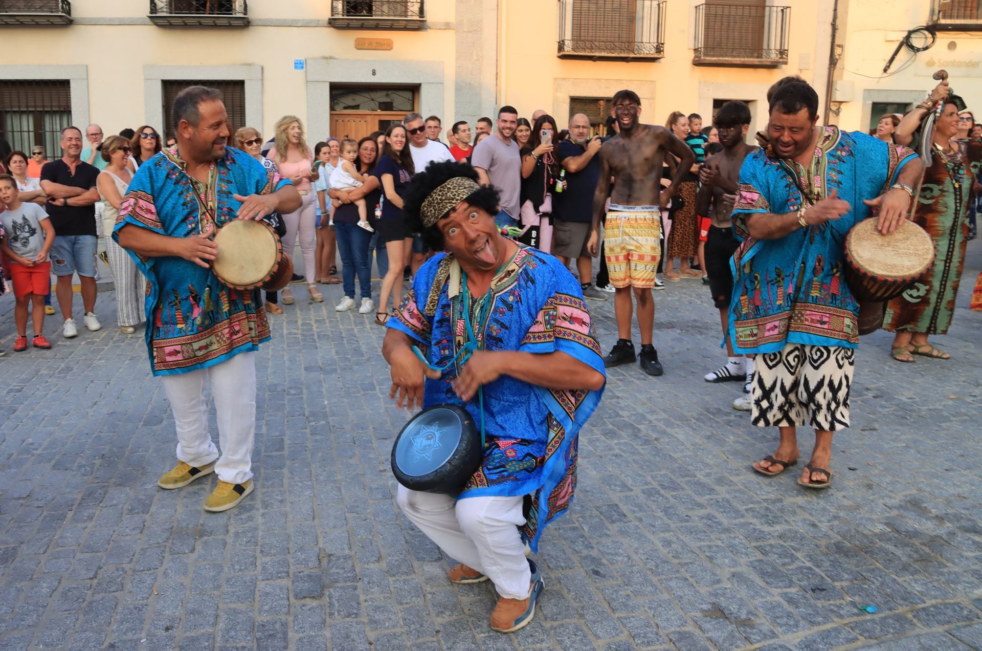 Fotografías del comienzo de las fiestas en Villacastín