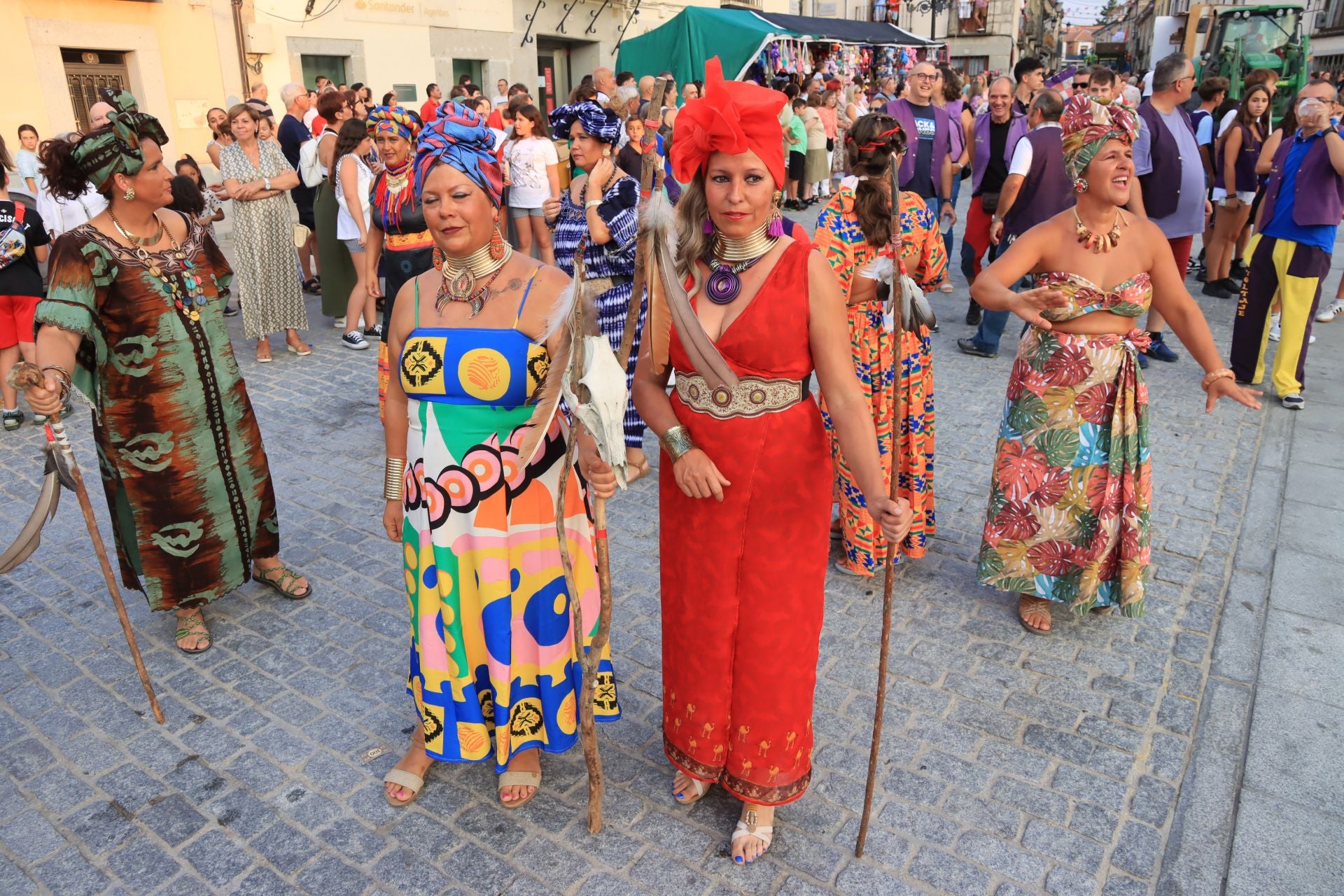 Fotografías del comienzo de las fiestas en Villacastín