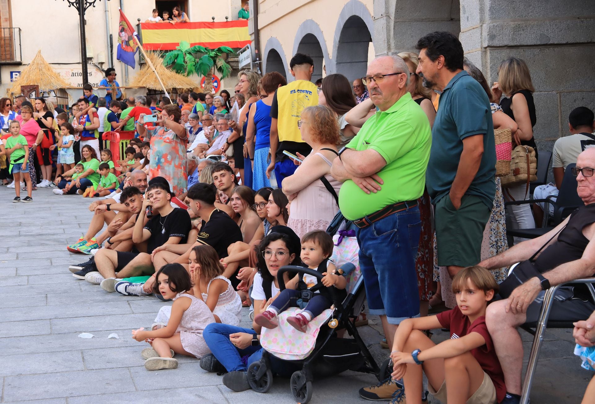 Fotografías del comienzo de las fiestas en Villacastín