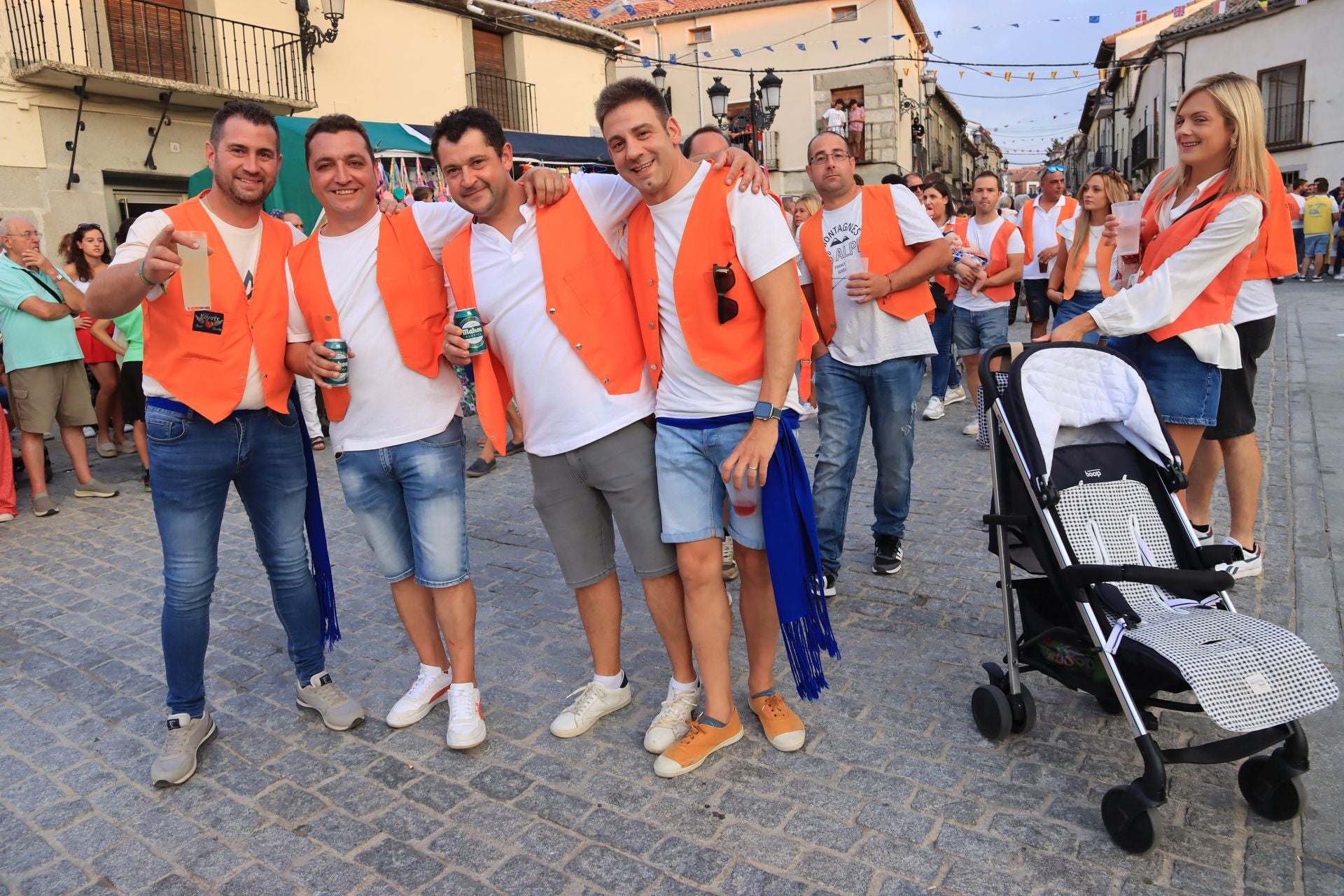 Fotografías del comienzo de las fiestas en Villacastín