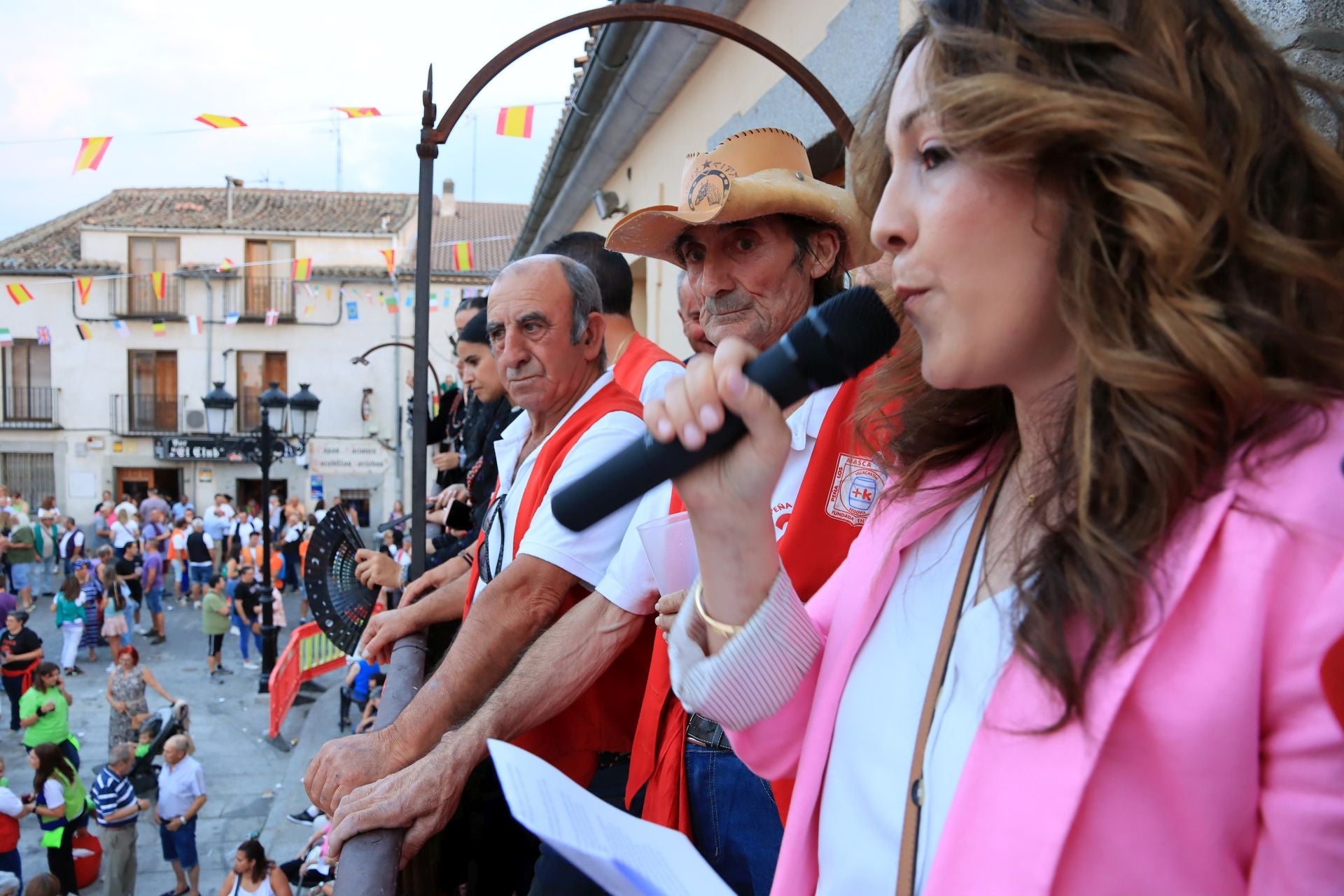 Fotografías del comienzo de las fiestas en Villacastín
