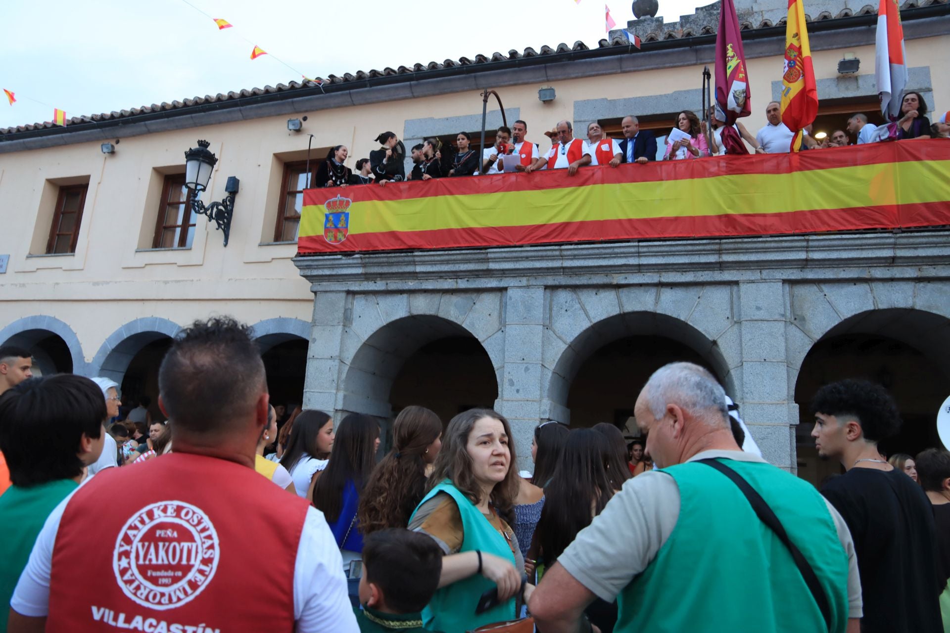 Fotografías del comienzo de las fiestas en Villacastín