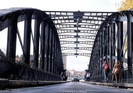 Puente Colgante de Valladolid en una imagen de archivo.