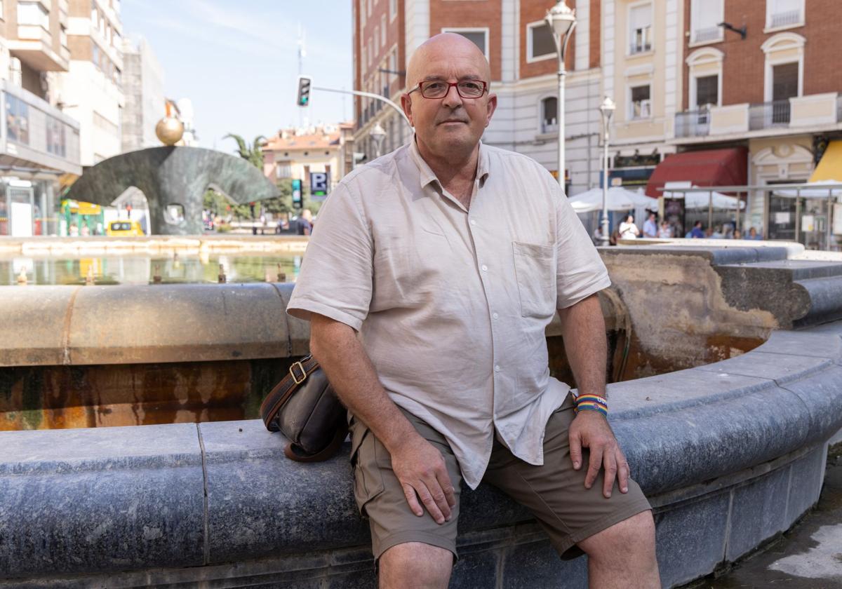 José Antonio Sanz, trabajador vallisoletano de la factoría de Michelin en la ciudad.