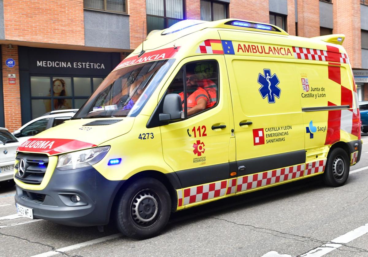 Imagen de archivo de una ambulancia.