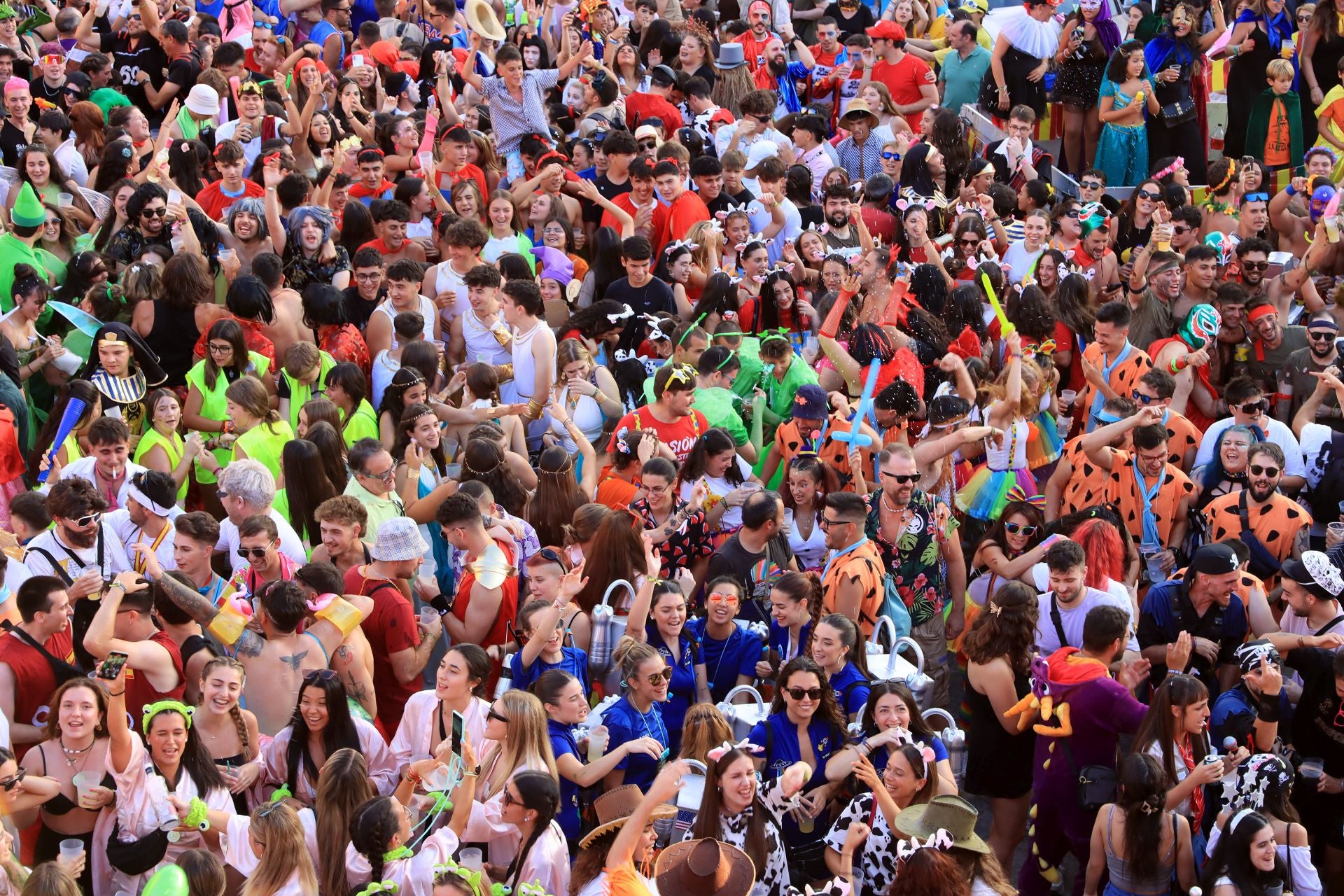 Fotos del inicio de las fiestas en el Real Sitio de San Ildefonso