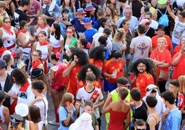 Inicio de las fiestas en el Real SItio de San Ildefonso
