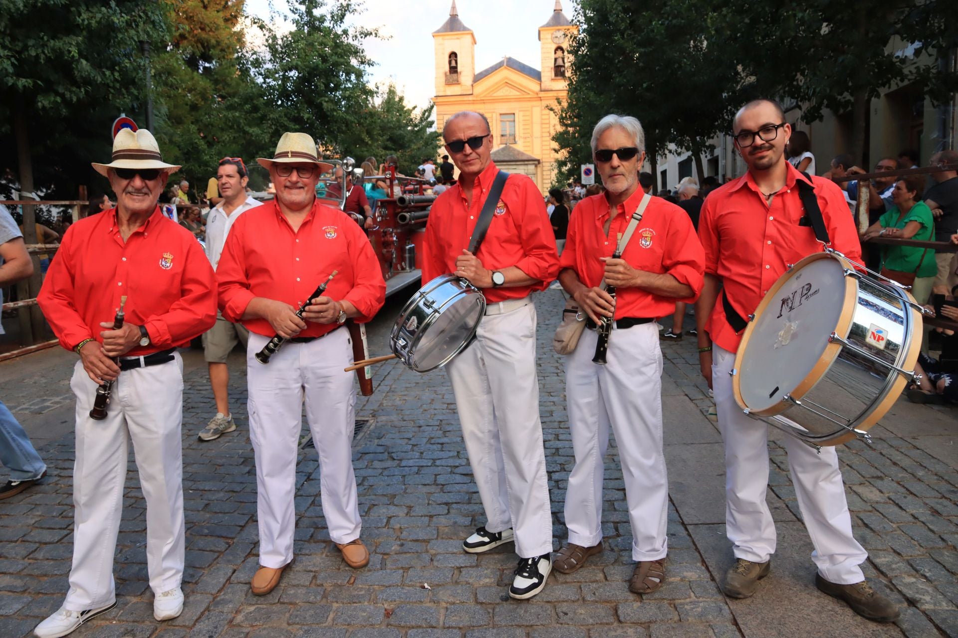 Fotos del inicio de las fiestas en el Real Sitio de San Ildefonso
