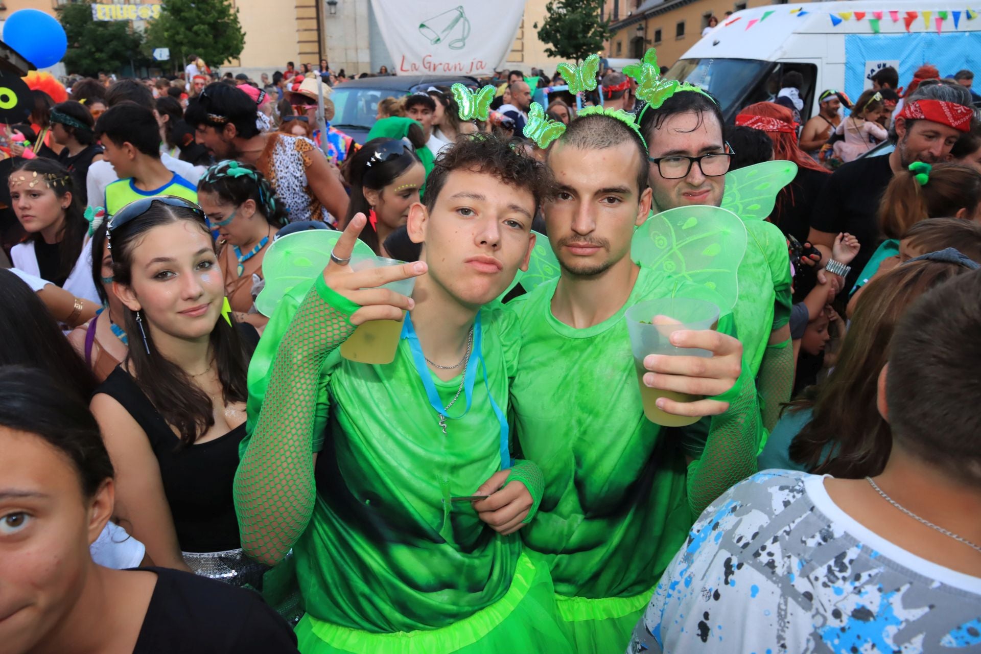 Fotos del inicio de las fiestas en el Real Sitio de San Ildefonso