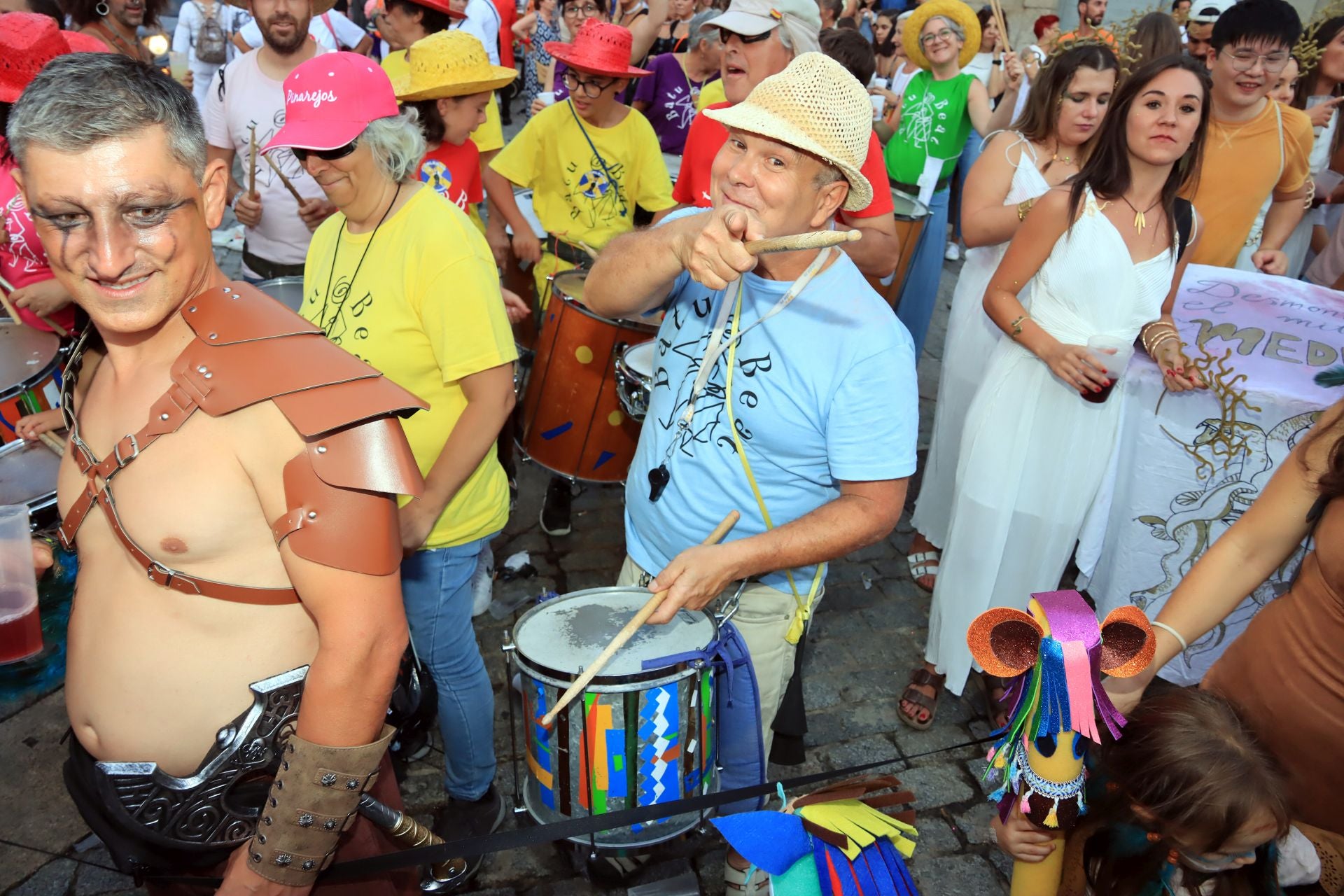 Fotos del inicio de las fiestas en el Real Sitio de San Ildefonso