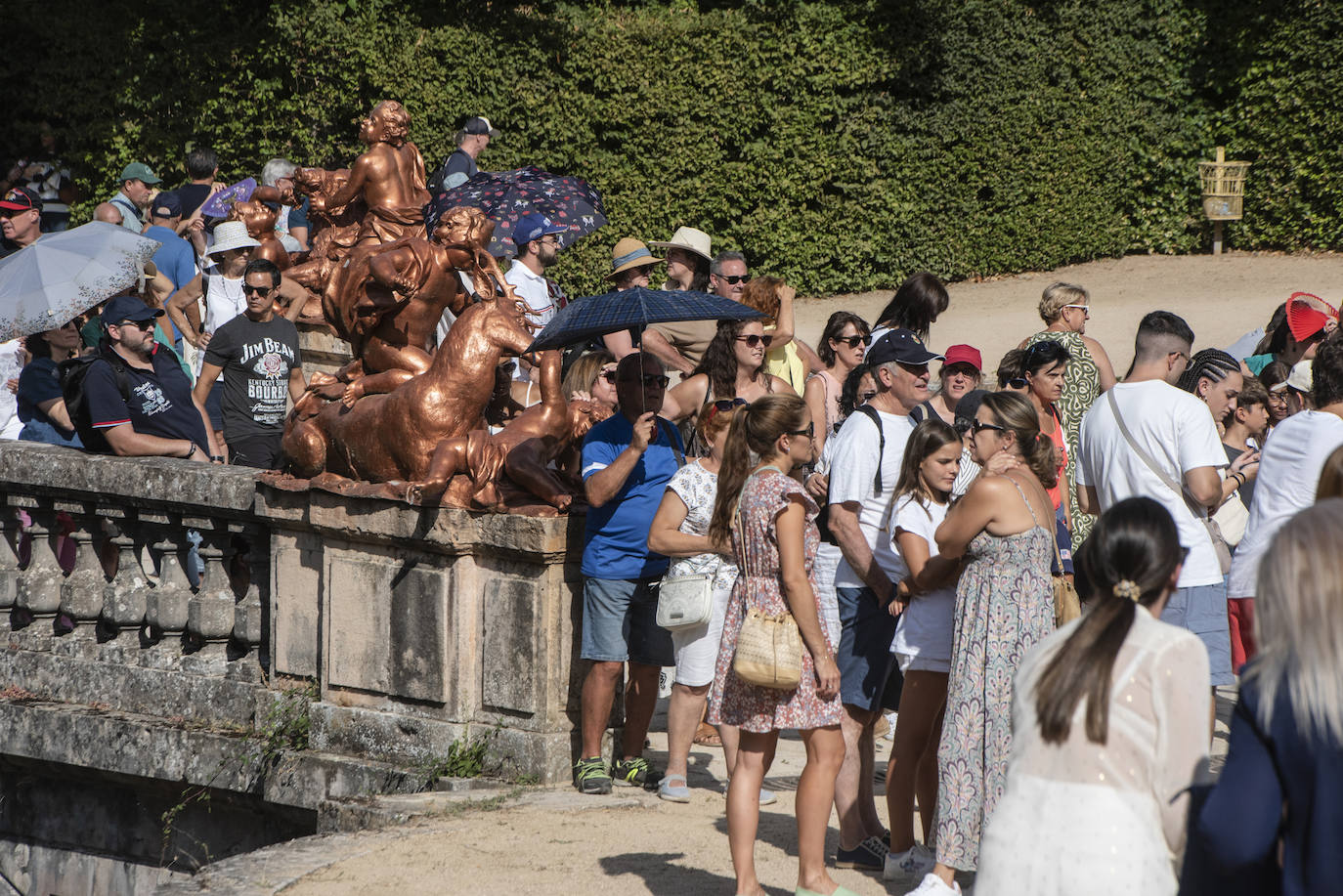 Así corren las fuentes: las mejores fotos