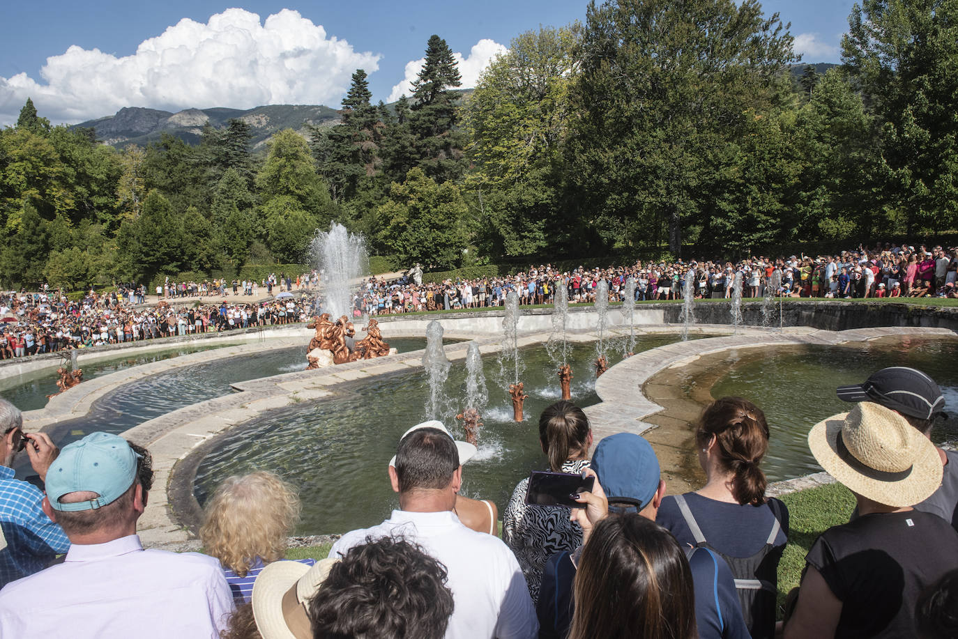 Así corren las fuentes: las mejores fotos