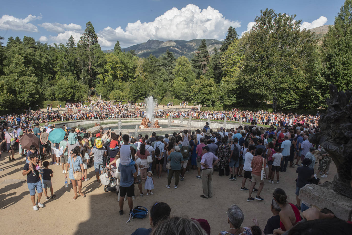 Así corren las fuentes: las mejores fotos