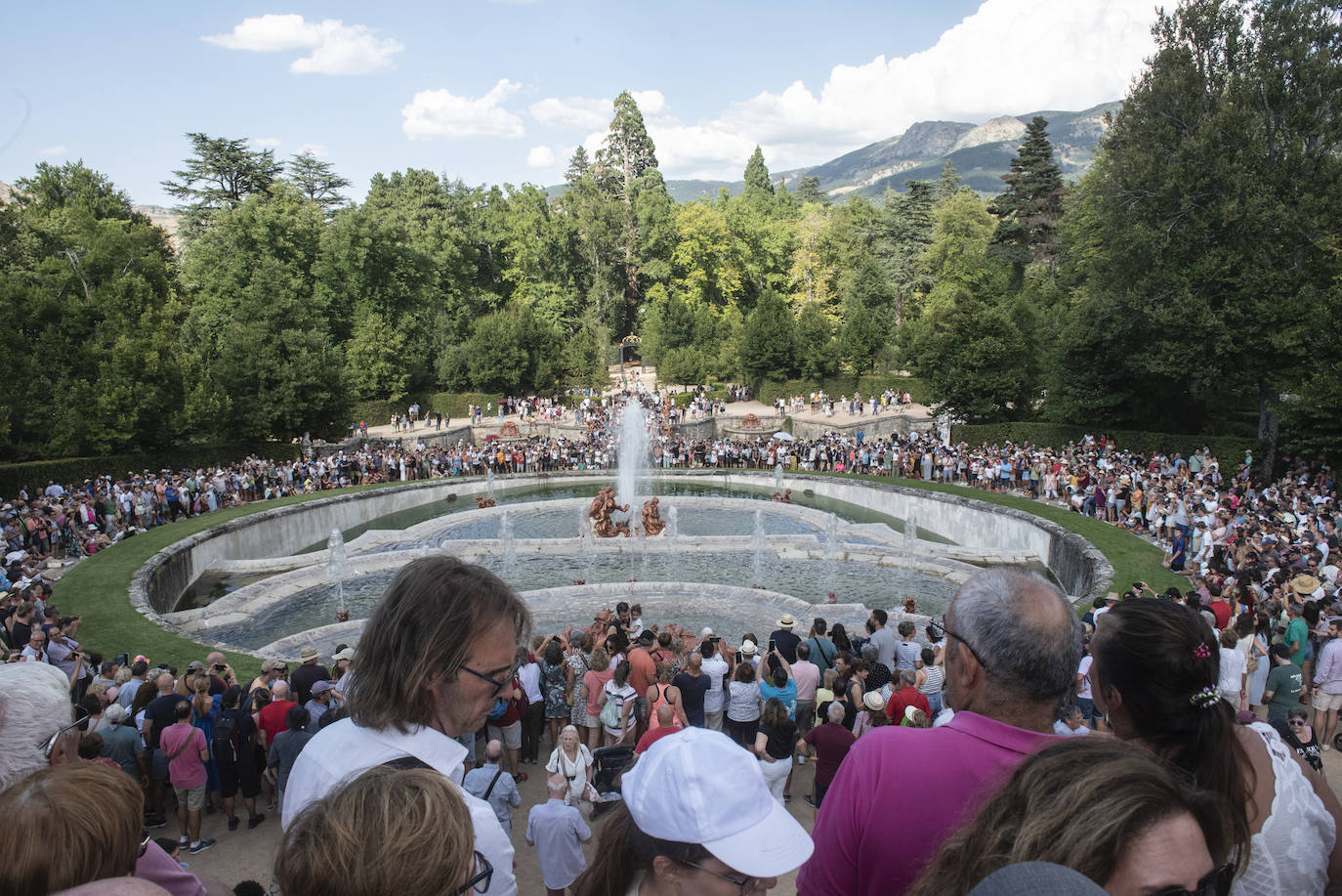 Así corren las fuentes: las mejores fotos