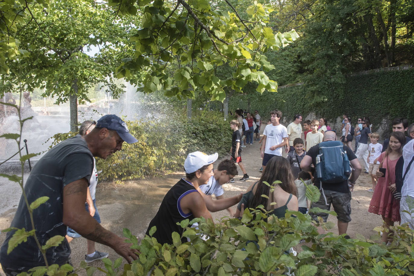 Así corren las fuentes: las mejores fotos