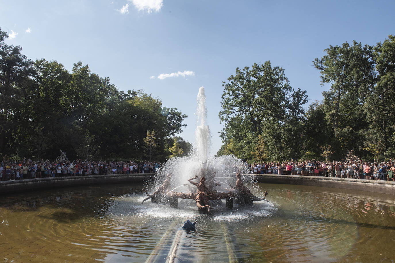 Así corren las fuentes: las mejores fotos