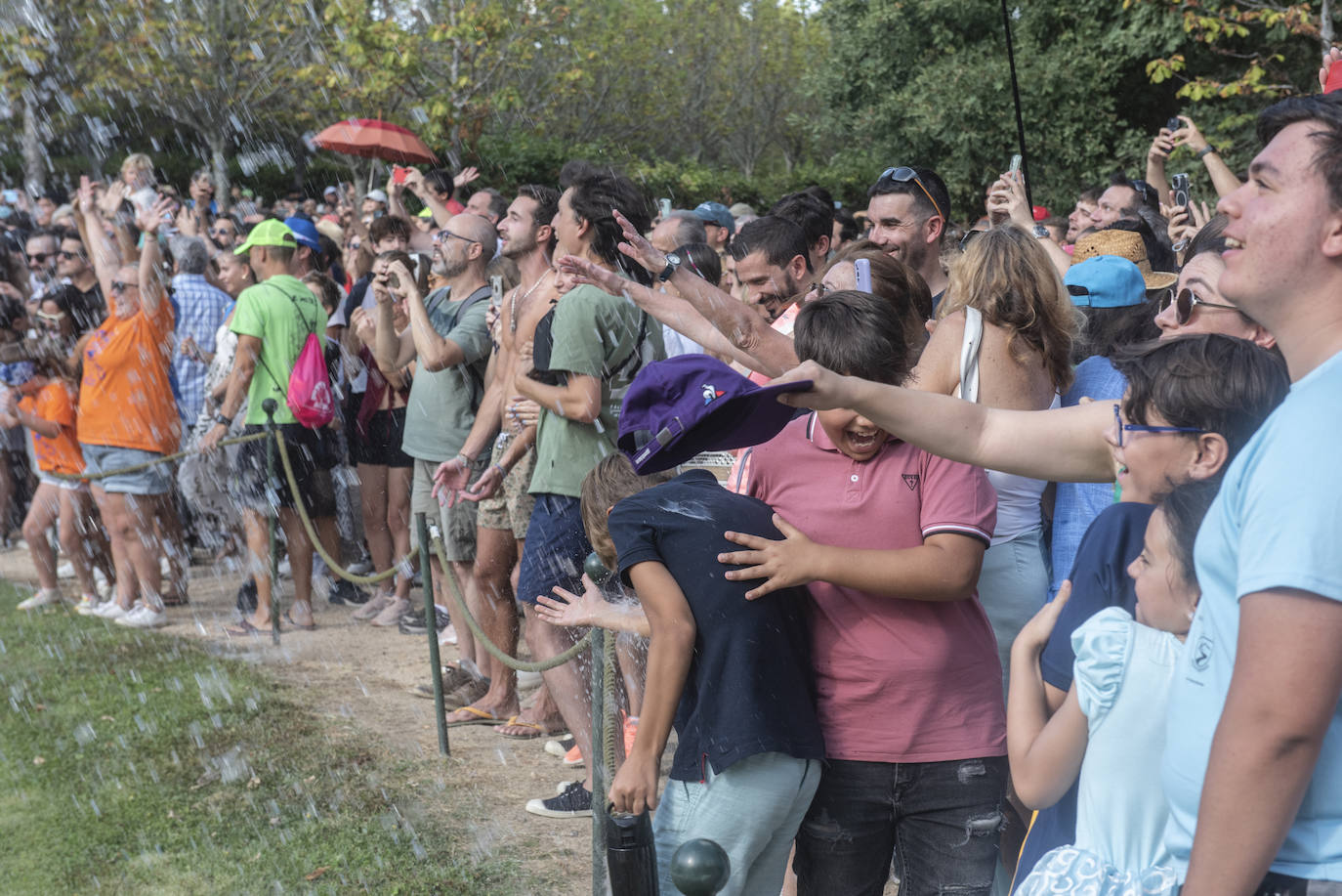Así corren las fuentes: las mejores fotos