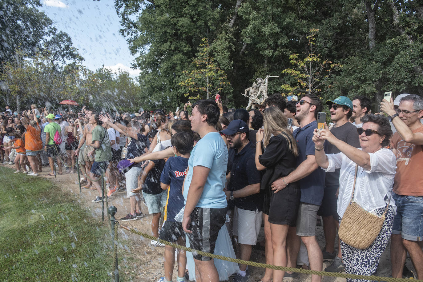 Así corren las fuentes: las mejores fotos