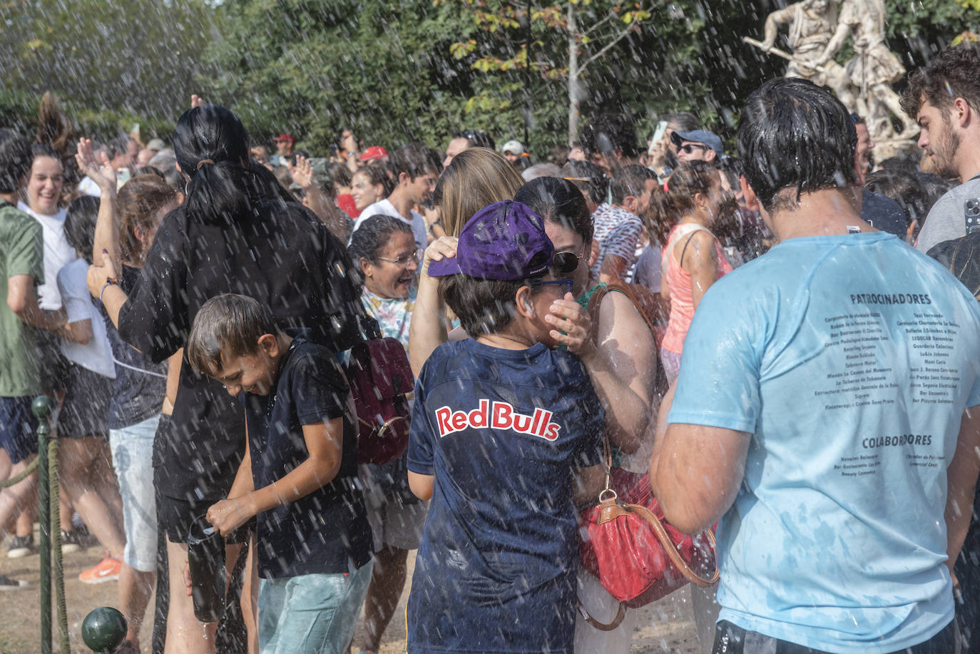 Así corren las fuentes: las mejores fotos