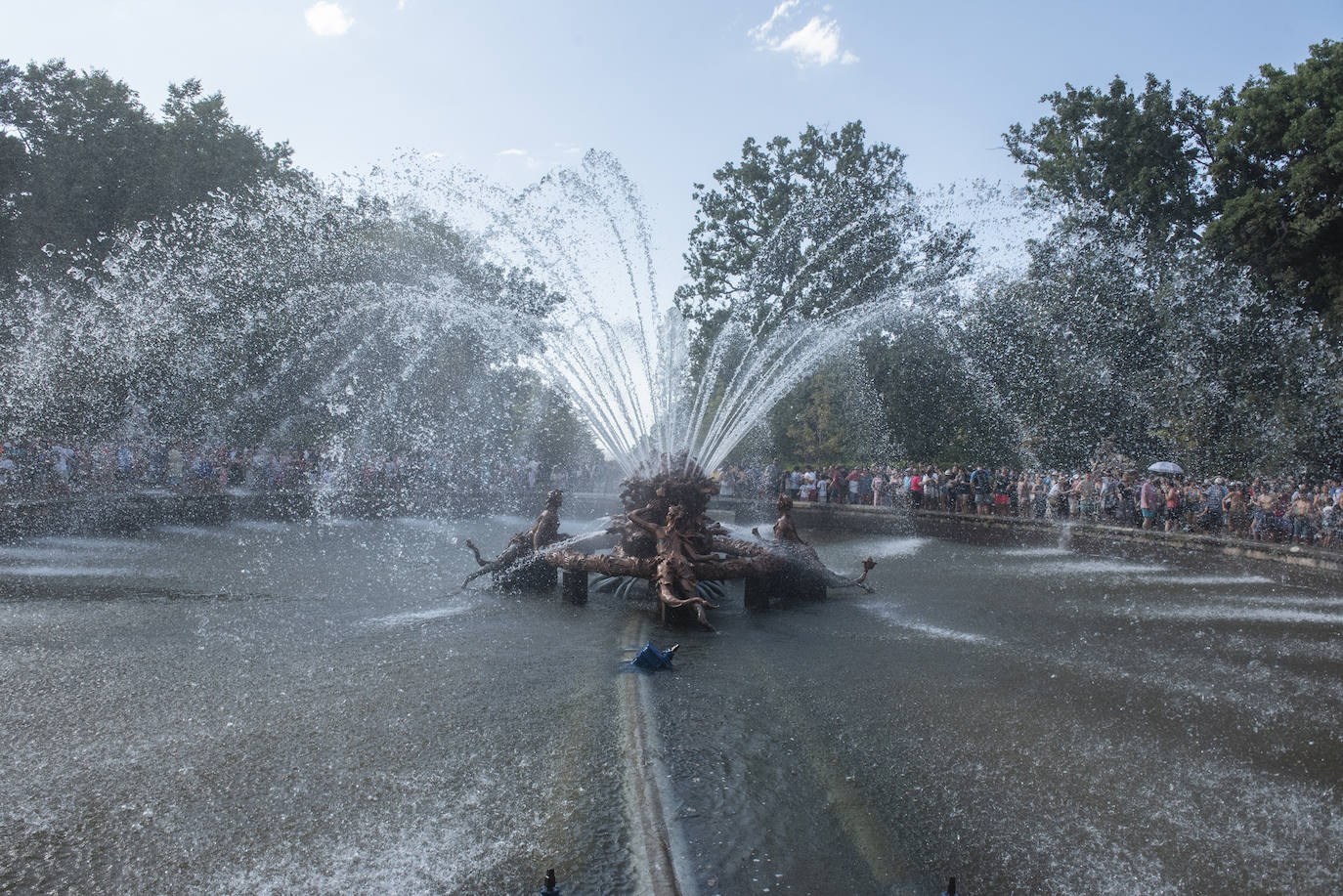 Así corren las fuentes: las mejores fotos