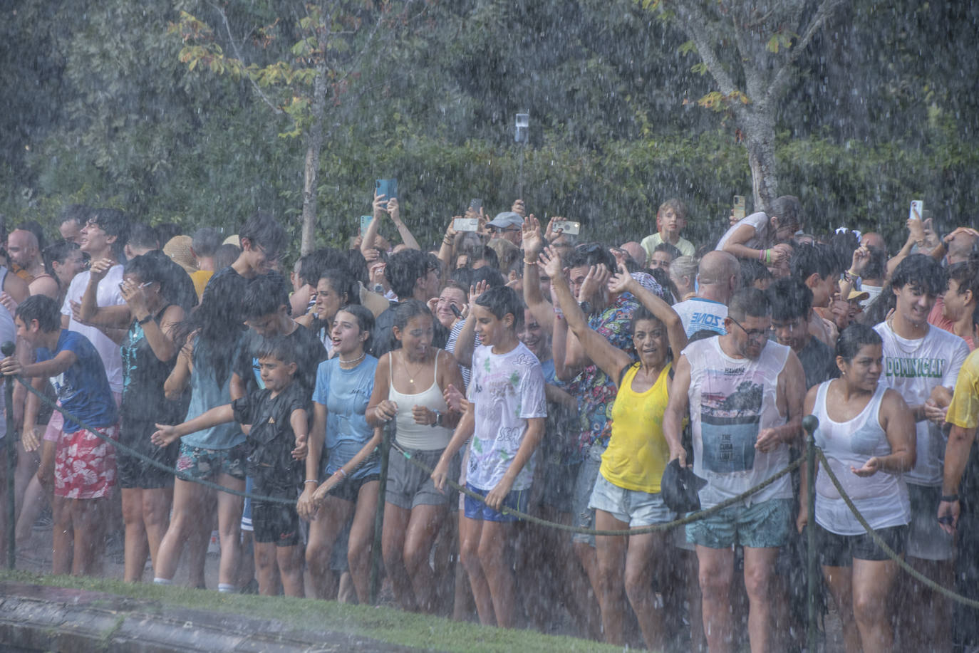 Así corren las fuentes: las mejores fotos