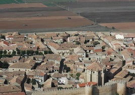 Vista aérea de Urueña.