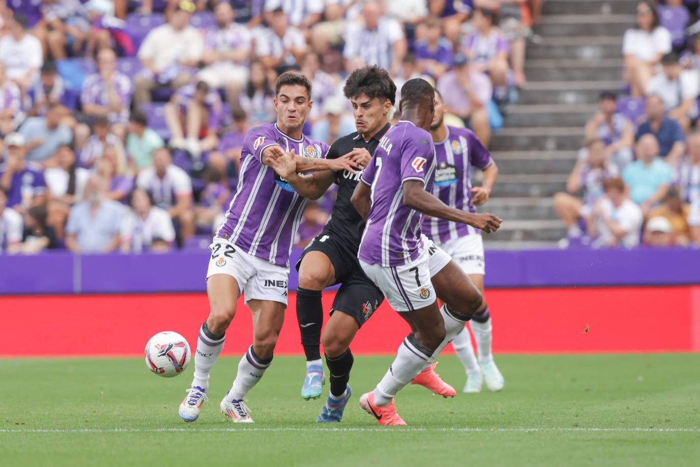 El empate del Real Valladolid ante el Leganés en Zorrilla, en imágenes