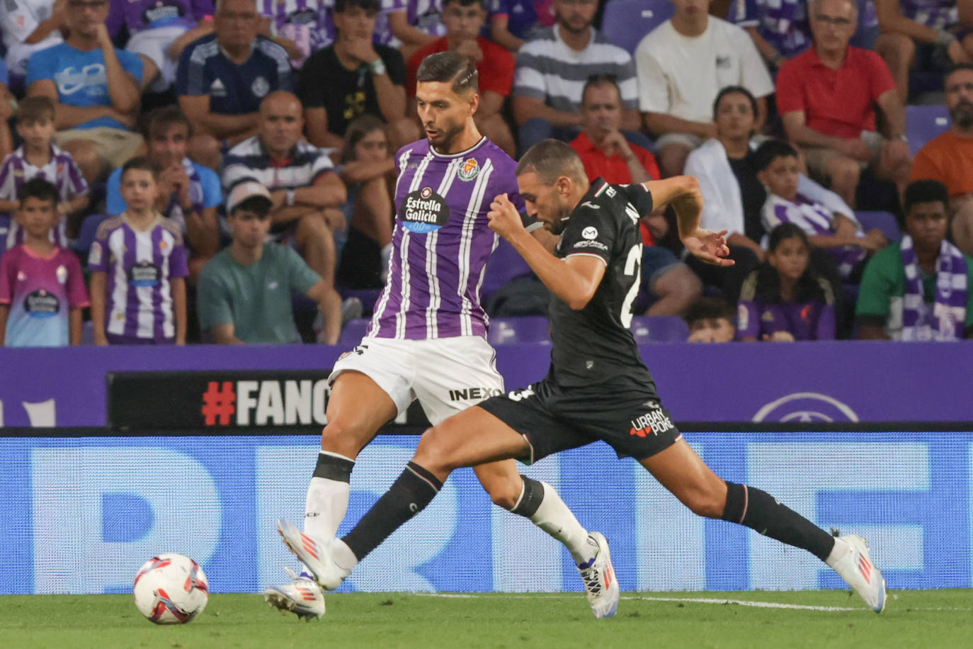 El empate del Real Valladolid ante el Leganés en Zorrilla, en imágenes