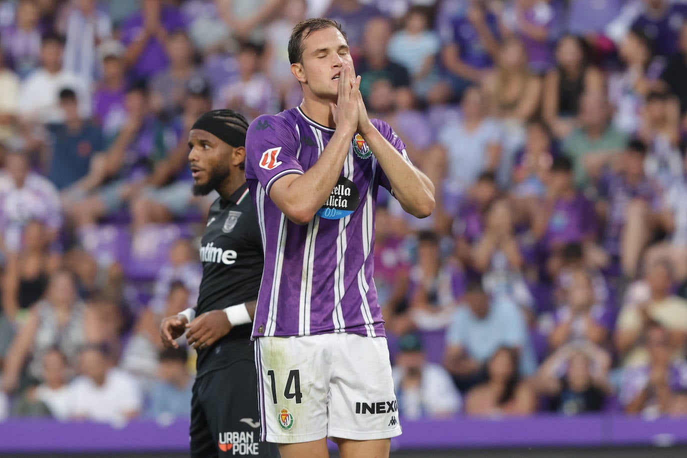 El empate del Real Valladolid ante el Leganés en Zorrilla, en imágenes