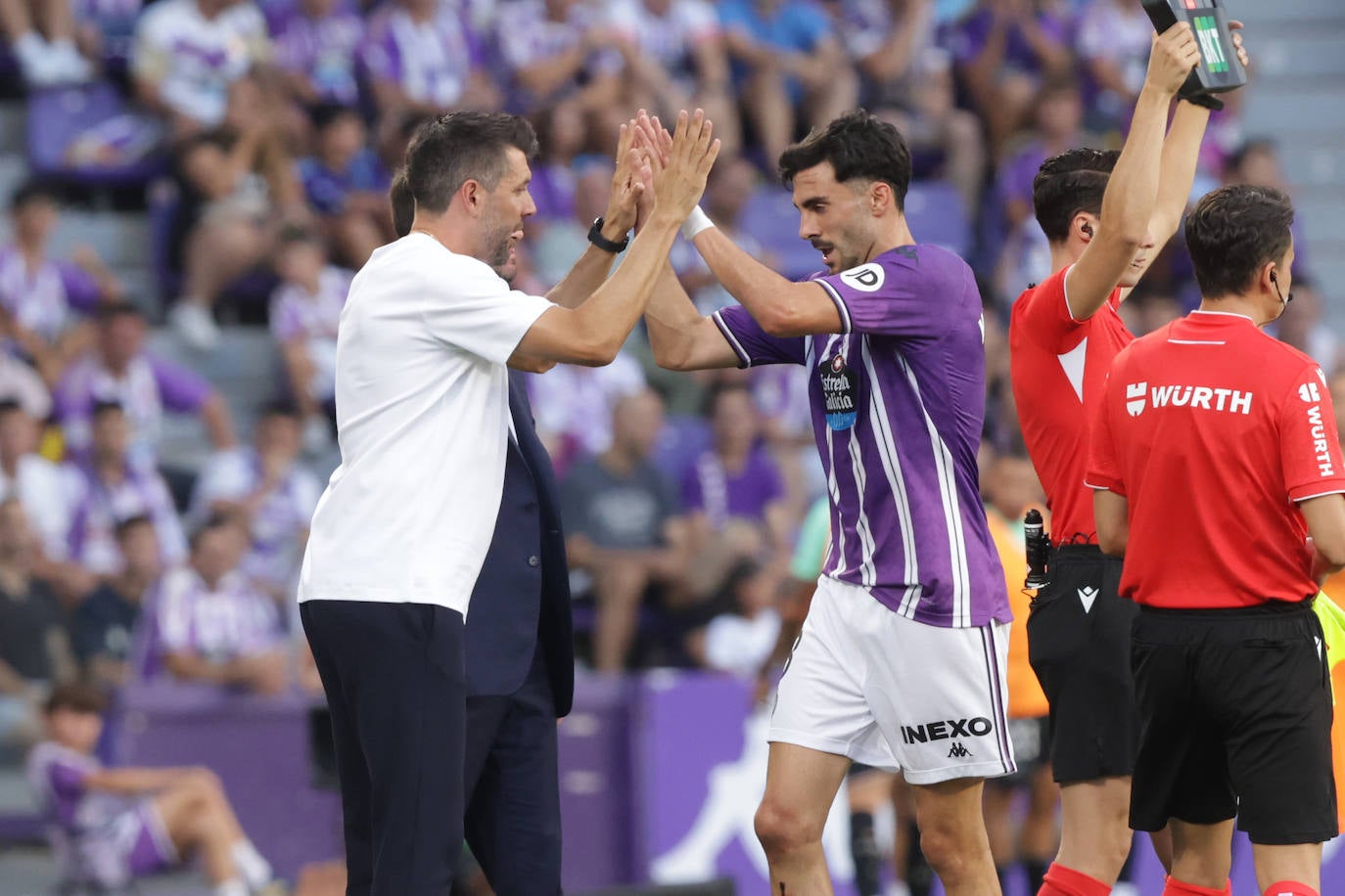 El empate del Real Valladolid ante el Leganés en Zorrilla, en imágenes