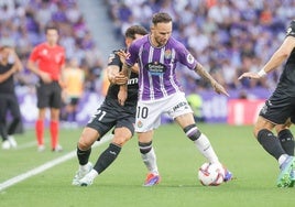 Imágenes del empate entre el Real Valladolid y el Leganés este miércoles en Zorrilla