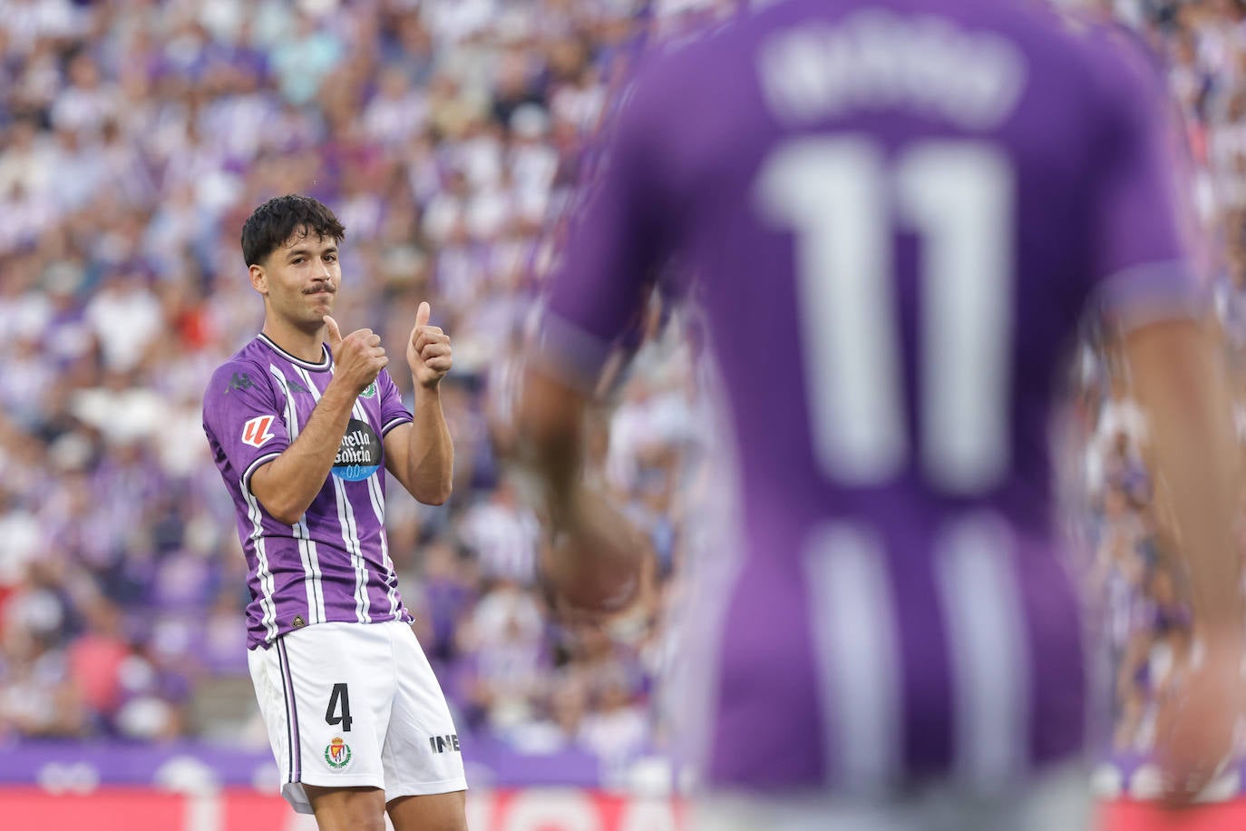 El empate del Real Valladolid ante el Leganés en Zorrilla, en imágenes