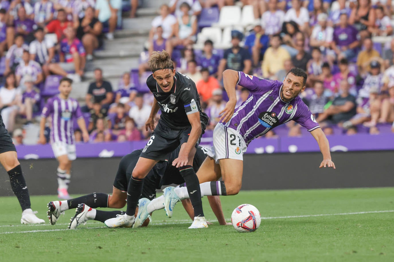 El empate del Real Valladolid ante el Leganés en Zorrilla, en imágenes