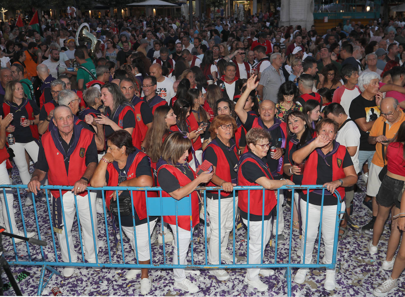 Palencia enciende el cohetón festivo