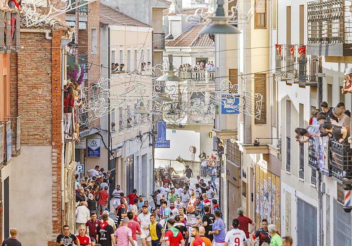 Fotos del cuarto encierro de Cuéllar (3 de 3)