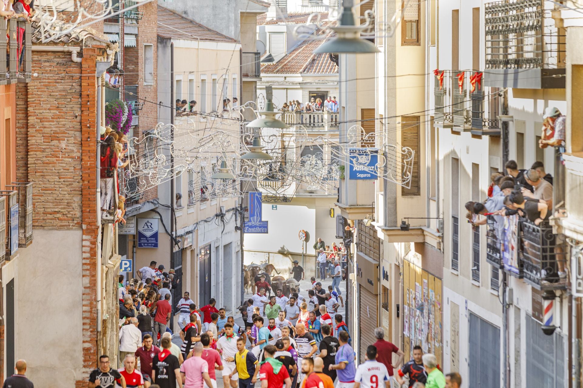 Fotos del cuarto encierro de Cuéllar (3 de 3)
