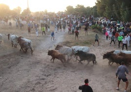 Cuarto encierro de Cuéllar