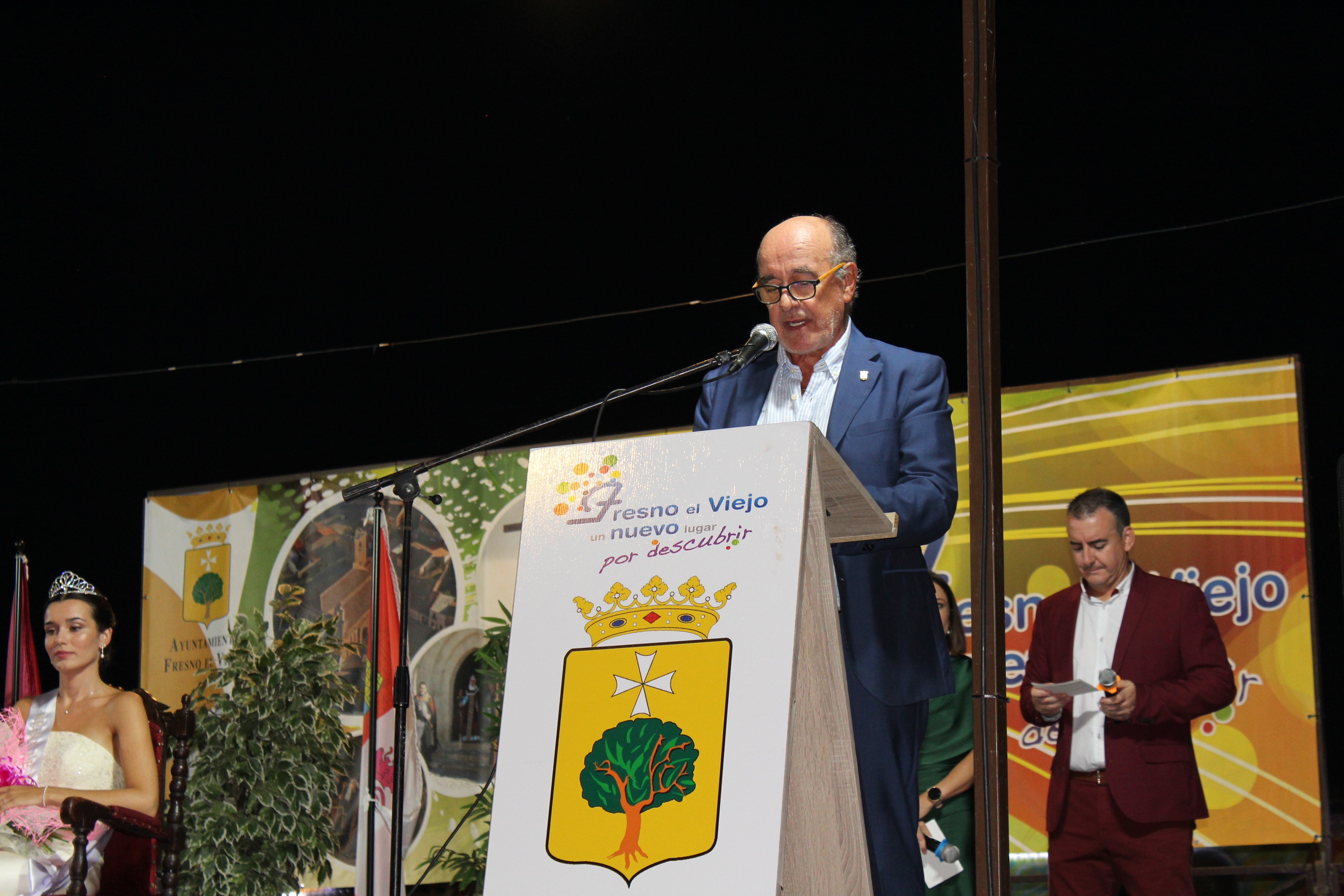 Pregón de las Fiestas de San Agustín de Fresno el Viejo, en imágenes