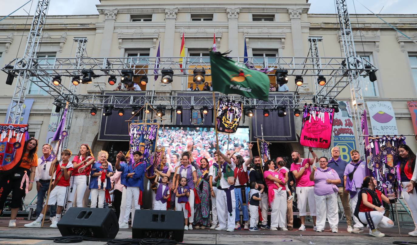 Palencia enciende el cohetón festivo