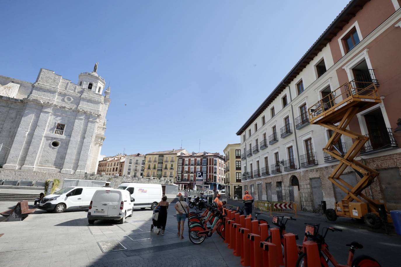 La plaza de Portugalete en imágenes