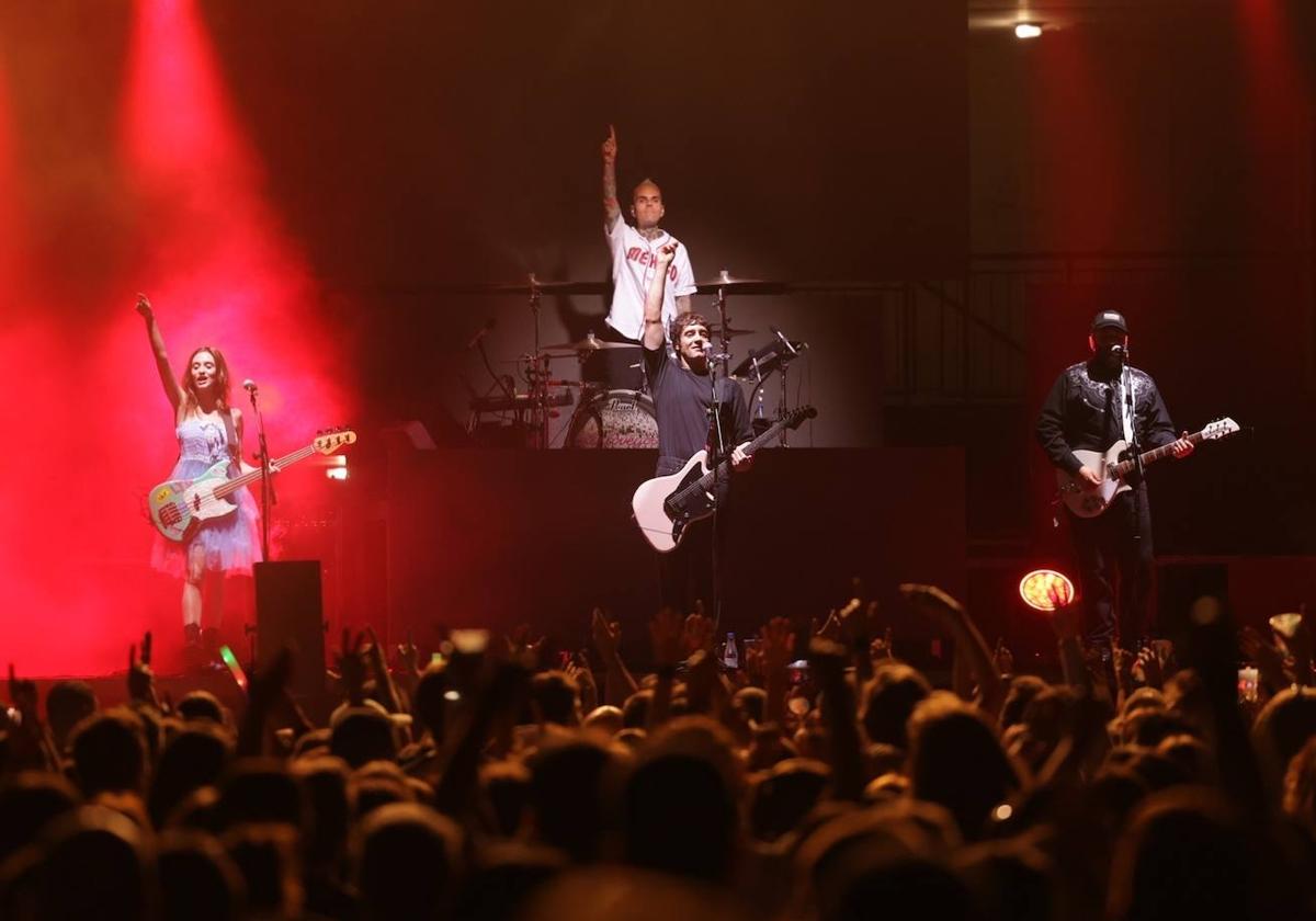 Una imagen del concierto en Laguna de Duero.