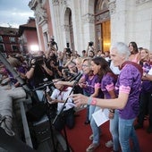 Las Vallkirias presumen de una ciudad «de primera» y animan a «no rendirse»