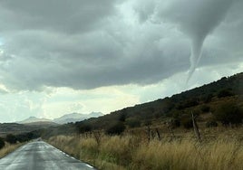 Imagen del tornado.