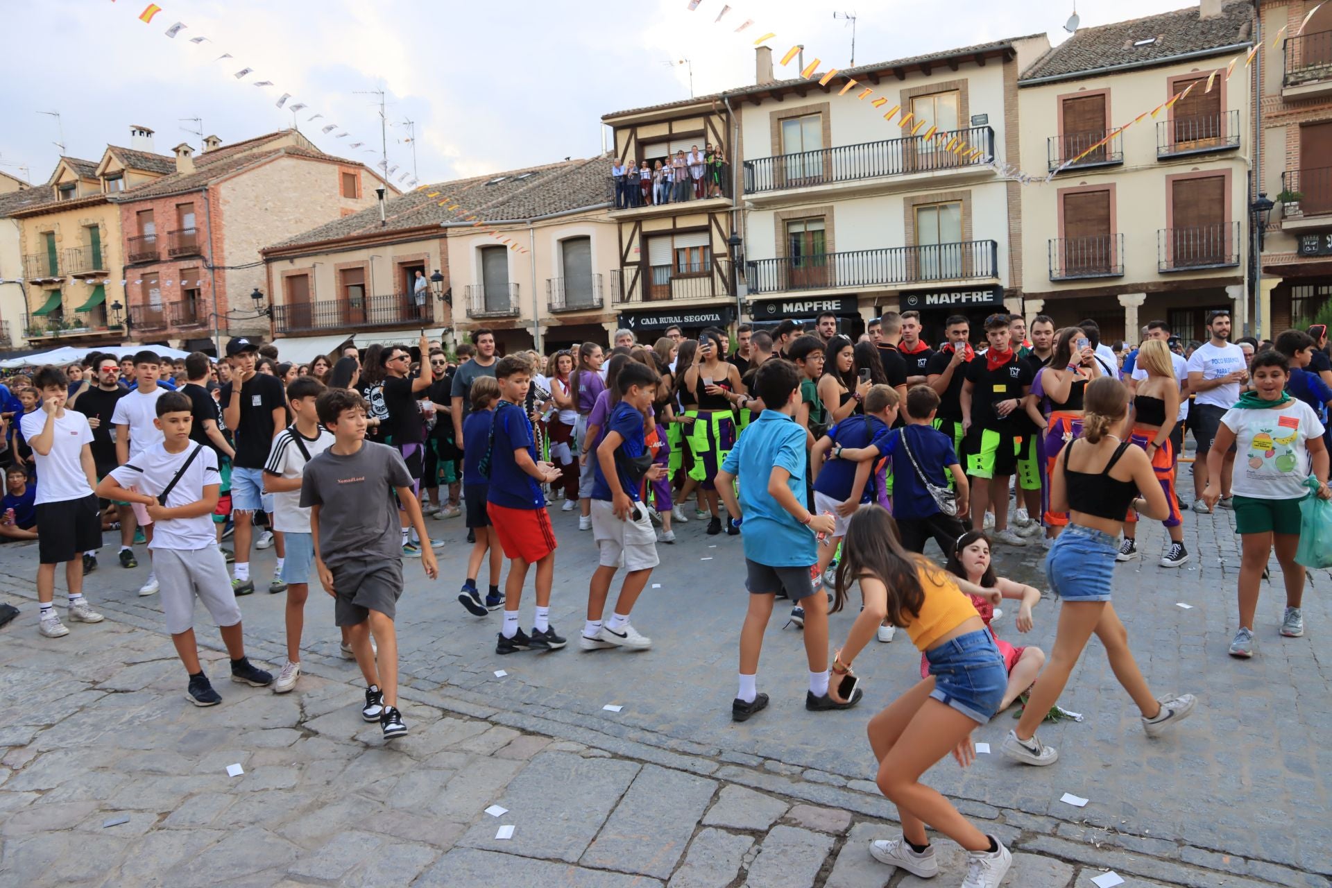 Fotografías del inicio de las fiestas en Turégano