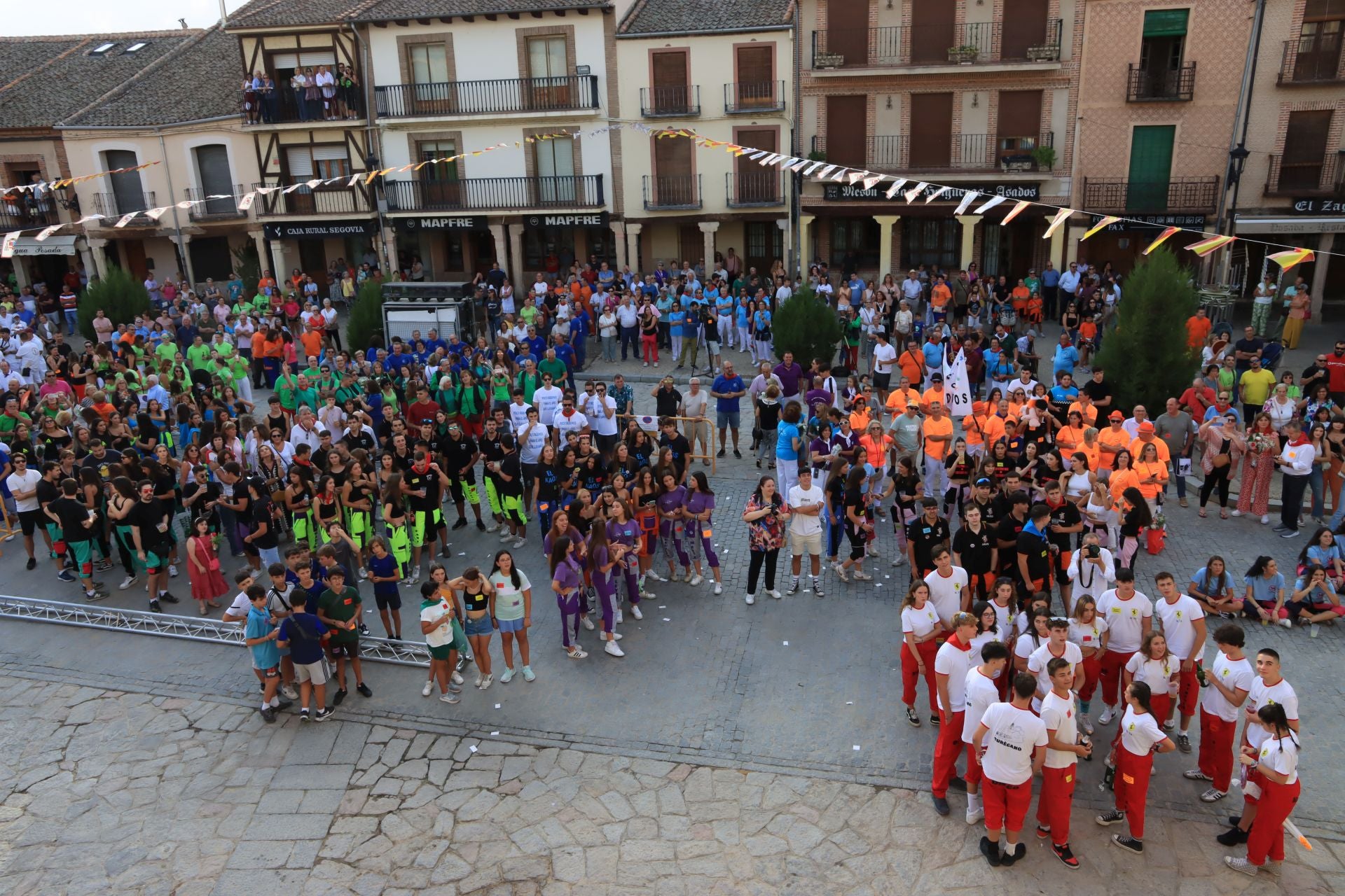 Fotografías del inicio de las fiestas en Turégano