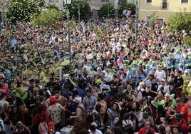 Pregón de Laguna en las fiestas de 2023.