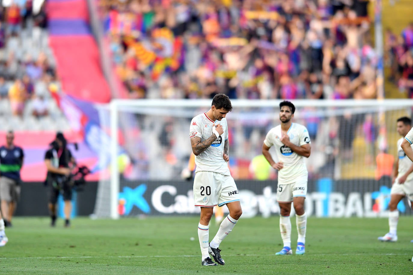 La goleada del Barcelona al Real Valladolid, en imágenes