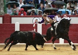 Imágenes de la corrida de rejones de las Fiestas de Valladolid 2024