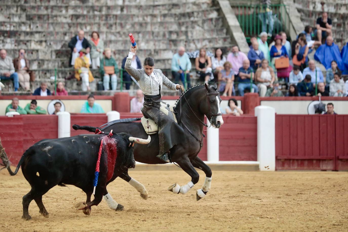 La corrida de Rejones de las Fiestas de Valladolid, en imágenes